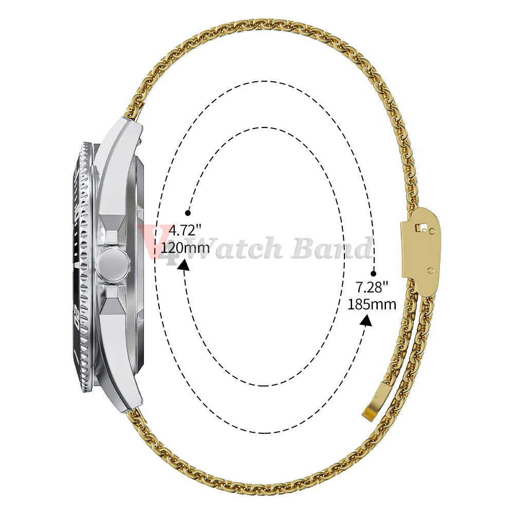 Sleek Silver Milanese Mesh Metal Wristband Bracelet