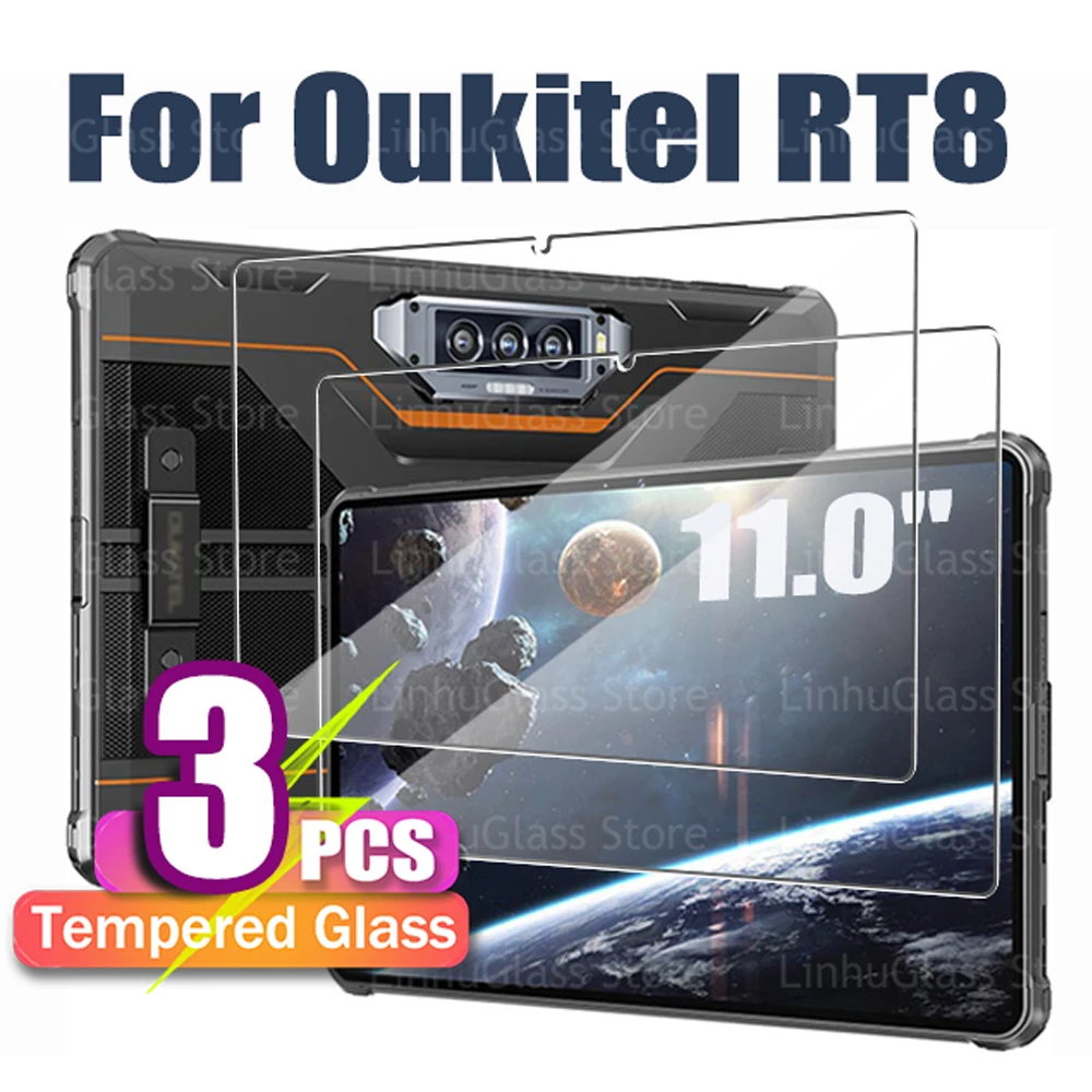 Premium Tempered Glass Screen Protector - 11 inch, HD Clarity, 9H Hardness, Anti-Fingerprint, Bubble-Free