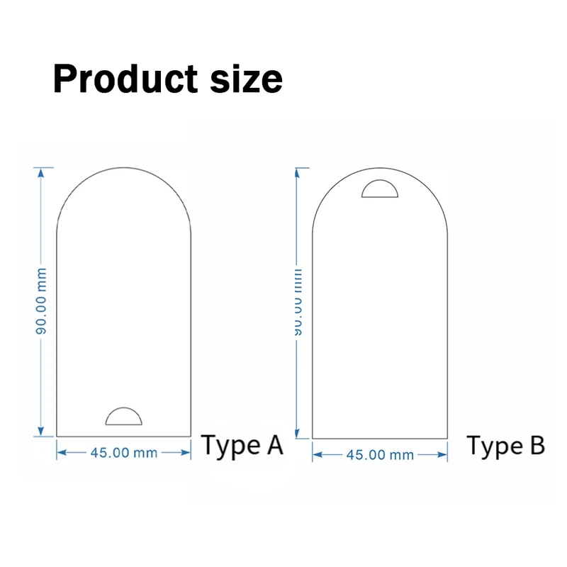 20Pcs Tag Labels Chair Acrylic Arch Sign Blank Reserved Signs Acrylic Place Cards Transparent
