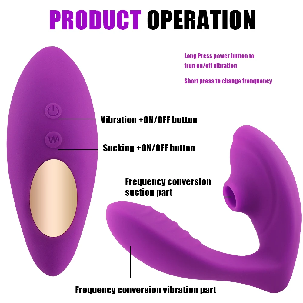 Clit Sucking Vagina Sucker Vibrator for Women Oral Clitoris Vacuum Nipple Stimulator 18+ Sex Toys for Adults Masturbator Product