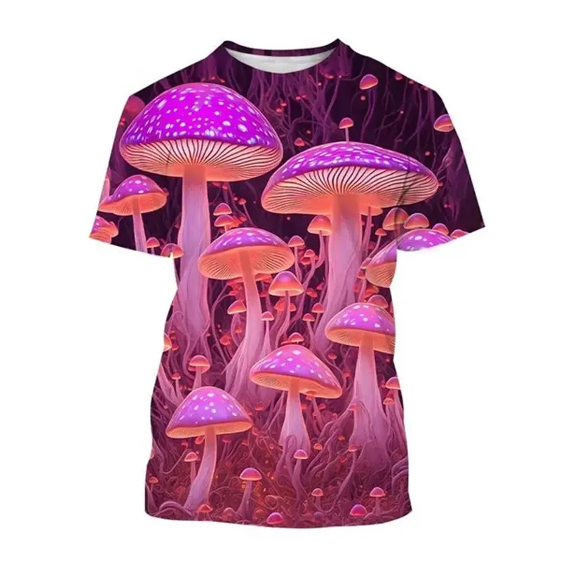 Tシャツ・カットソー [SUPERSUB]Ice Mushroom Short-sleeved T-shirt [DEEP PINK] MUSINSA | SUPERSUB Ice Mushroom Short Sleeve T-Shirt - White