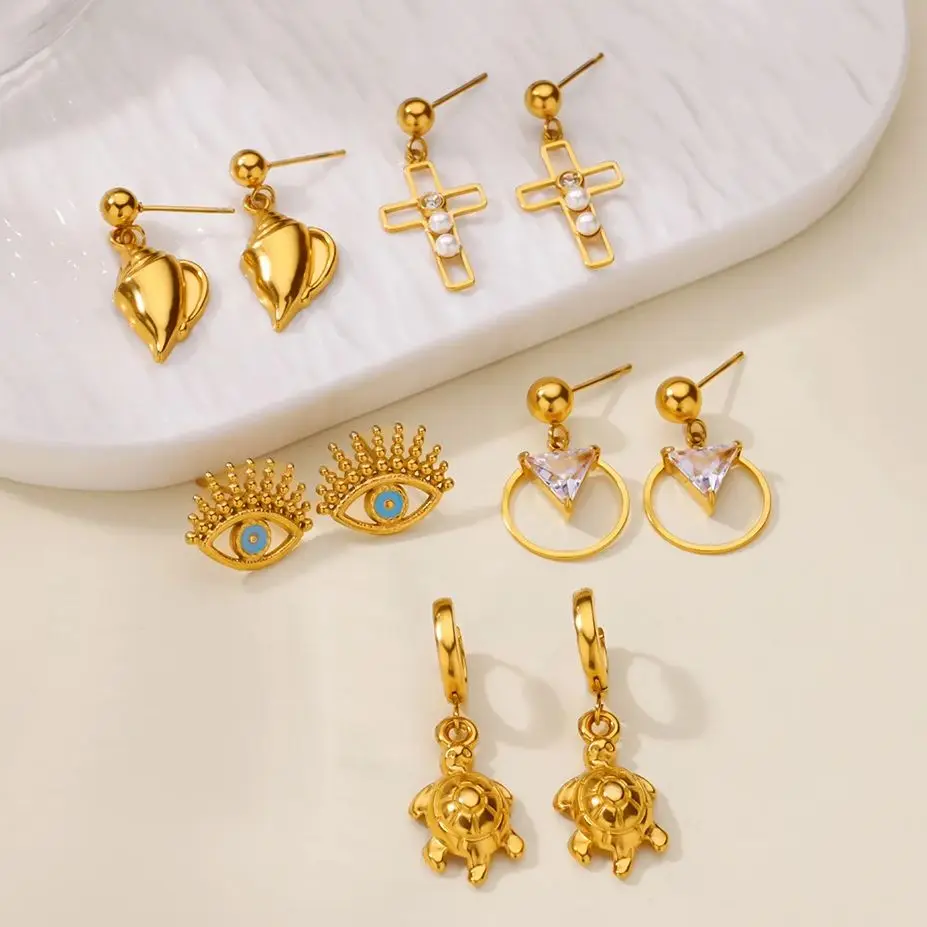 Fashion Multi-style Earrings Women