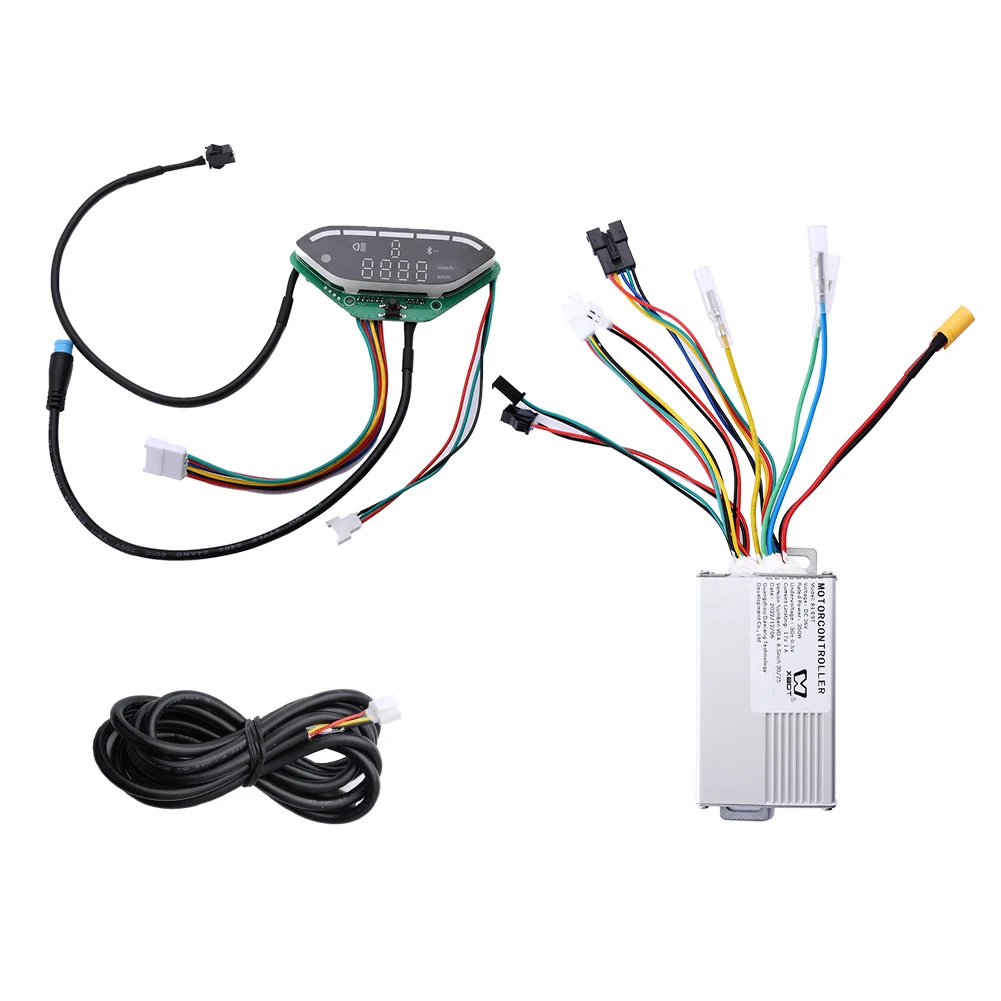 

Durable New Practical Controller Display 36V Cable Controller Display Motor Panel 17A Electric Scooter For E9T