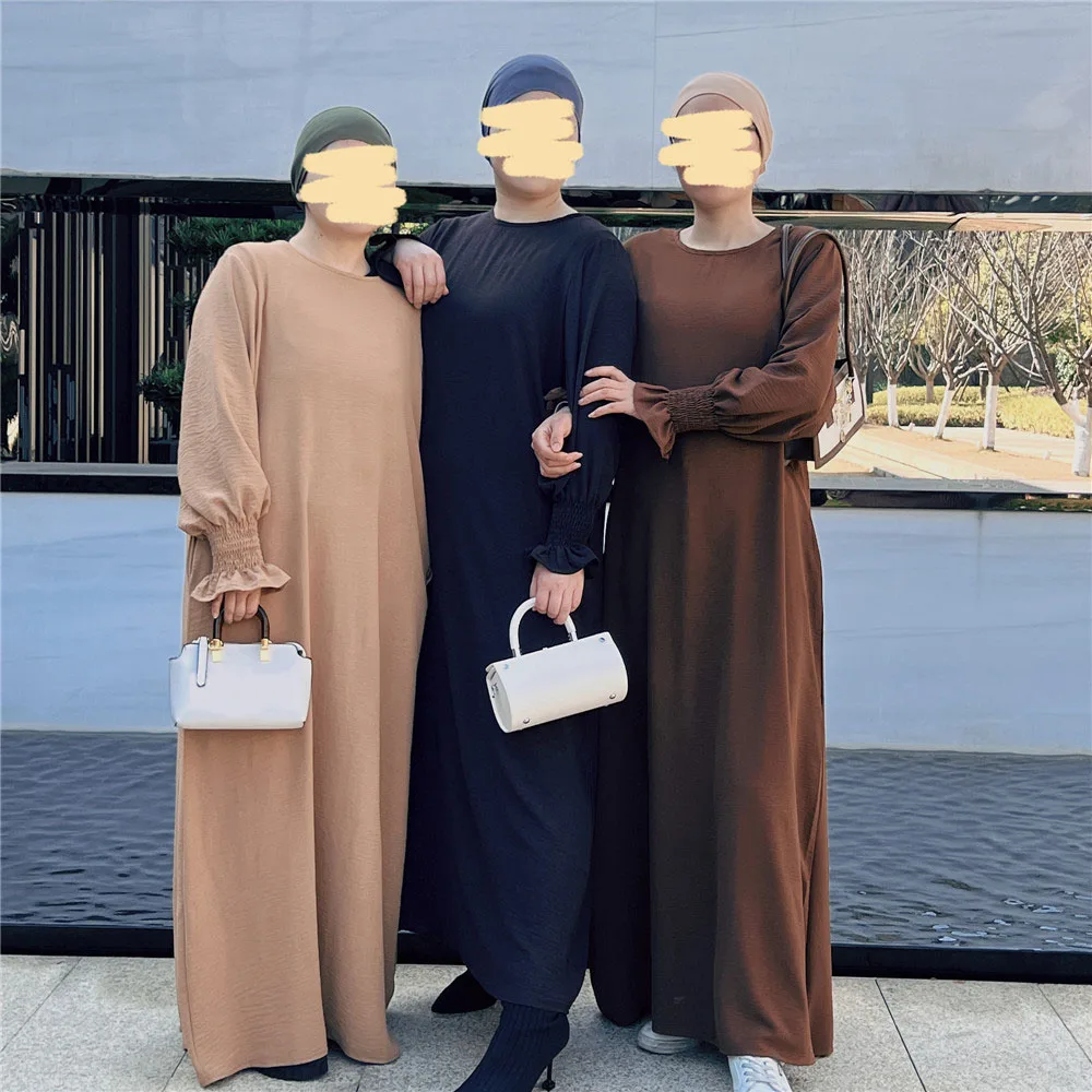 

Мусульманская женская молитвенная одежда Рамадан, платье макси, скромная Абая, кафтан, женское платье, арабское платье, мусульманская одежда, Абая кафтан