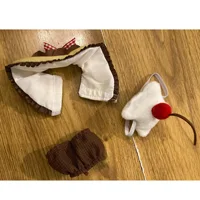 Ensemble de vêtements mignons pour poupée en coton de 10 cm, adaptés aux types de corps Animal Star Hammer, vêtements pour poupée en peluche 6