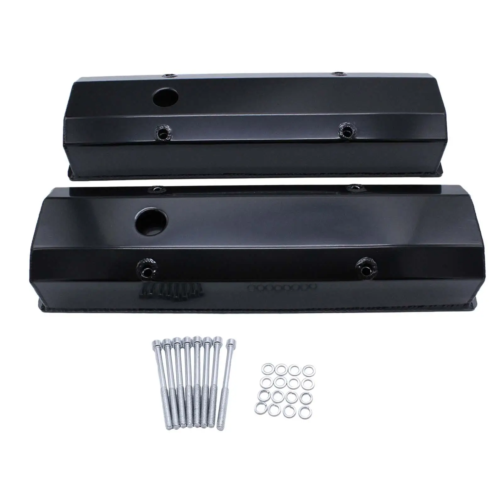 

Fabricated Aluminum Tall Valve Covers Accessories for Chevy 283 305 327