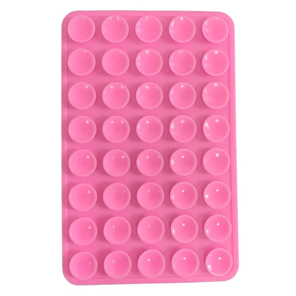 Multicolor Strong Silicone Suction Cup Phone Holder - Anti-Slip, Hands-Free Mount