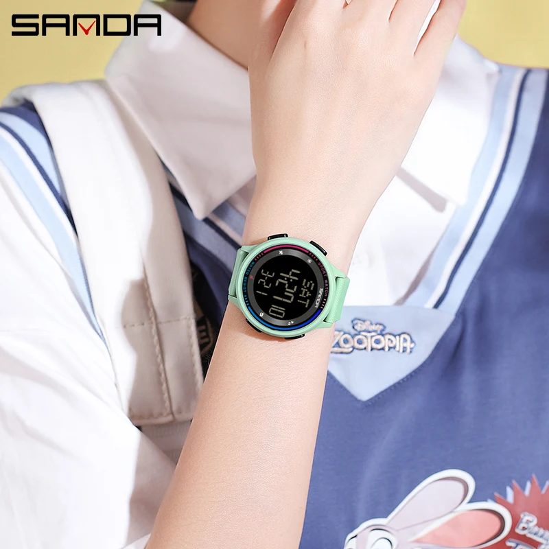 Children's Fashion Sports Watch - Waterproof Digital Stopwatch