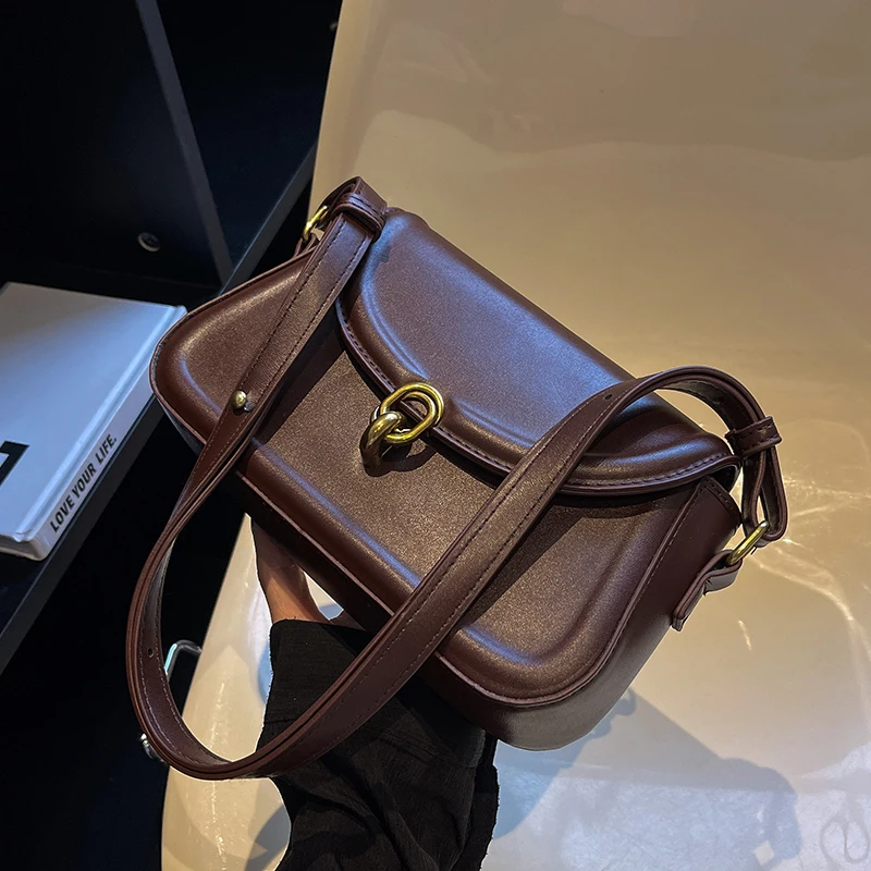 

High-quality Vintage Bag 2022 Autumn/winter New Women's Bag Popular Selling Messenger Bag Shoulder Bag Underarm Bag