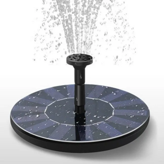 Solar Fountain Pool Bird Bath Fountain Floating Garden Manufacturers Supply Spot solar fountain,water fountain,garden pond fountain