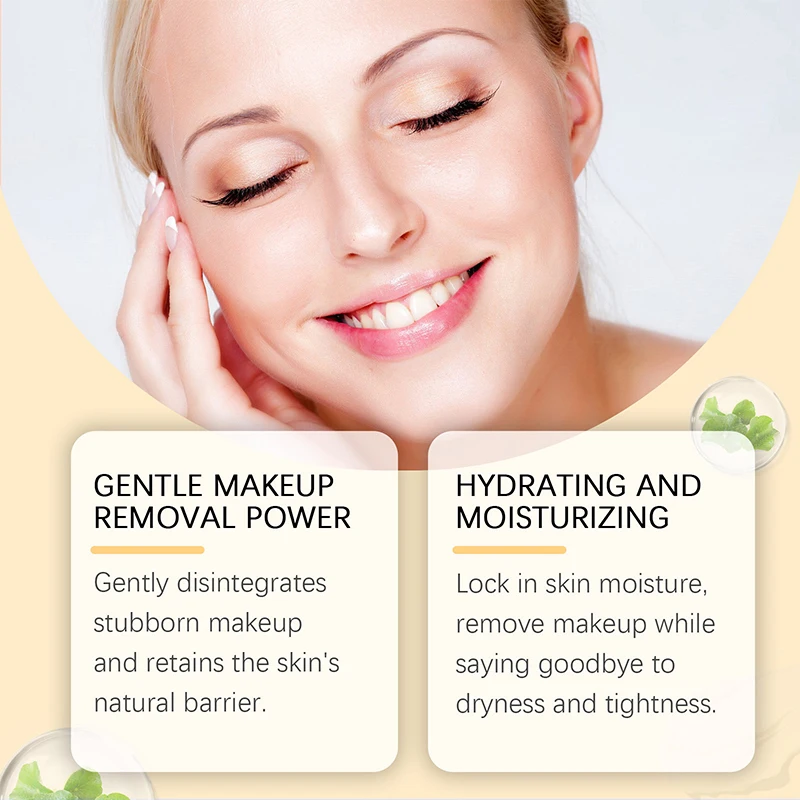 Centella Asiatica Makeup Remover Lightweight Refreshing And Gentle Face Cleansing Oil Lip And Eye Cosmetic Removal Cleaning 4