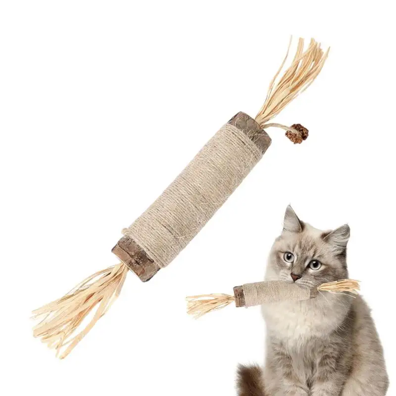 

Catnip Cat Toys Natural Pet Cat Snacks Stick Cleans Tooth Removers Hair To Promote Digestion Silvervine Kitten Chew Toy