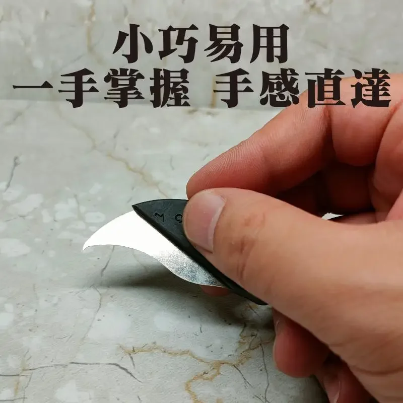 B081-086 0.1-1.0mm Slice Blade Line Engraving Hook Broach Plastic Model Scribing Tool for Military Model Building Hobby Tool DIY