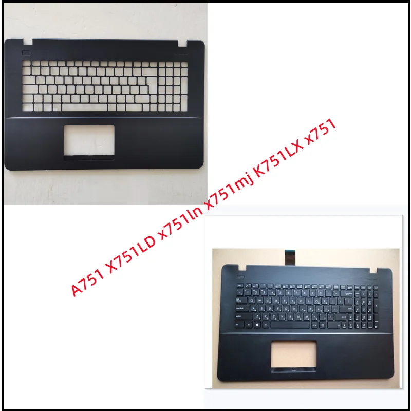 New Laptop Palmrest Upper Cover With Keyboard Housing Case For ASUS