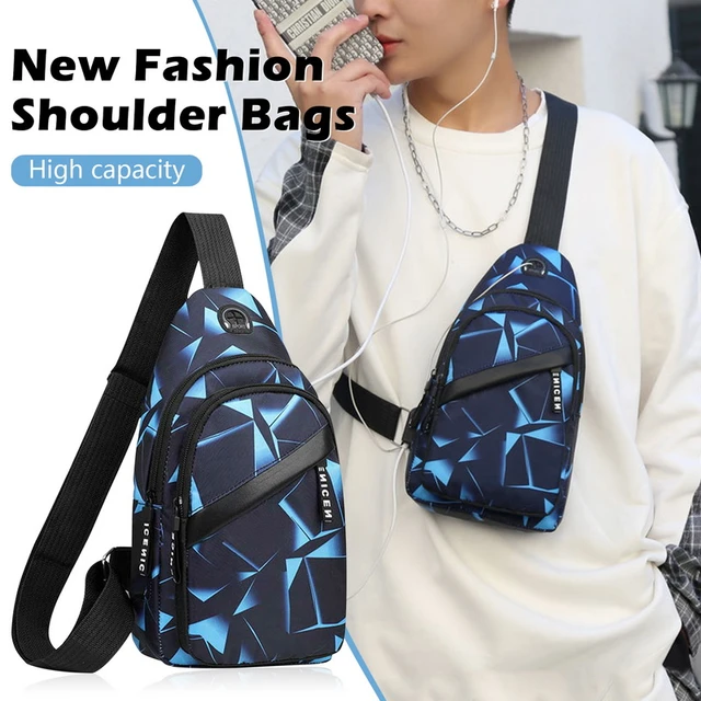 New Unisex Chest Bag Waterproof Crossbody Bag Shoulder Bag Men's Business  Casual Travel Bag Women's Handbag - Chest Bags - AliExpress