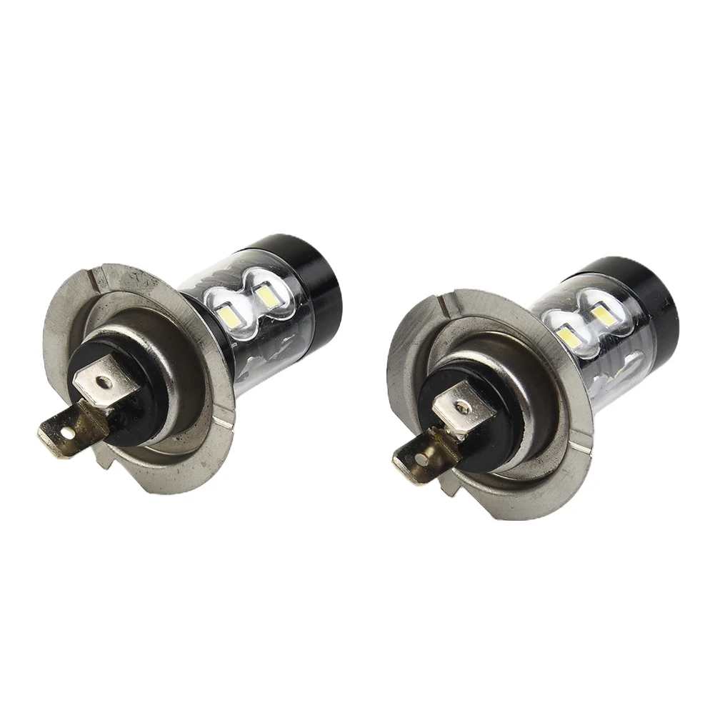 

Light H7 Fog Light Bulbs White Light Bulbs Headlight High Power LED 160W 6000K Aluminum Fog Durable High Quality