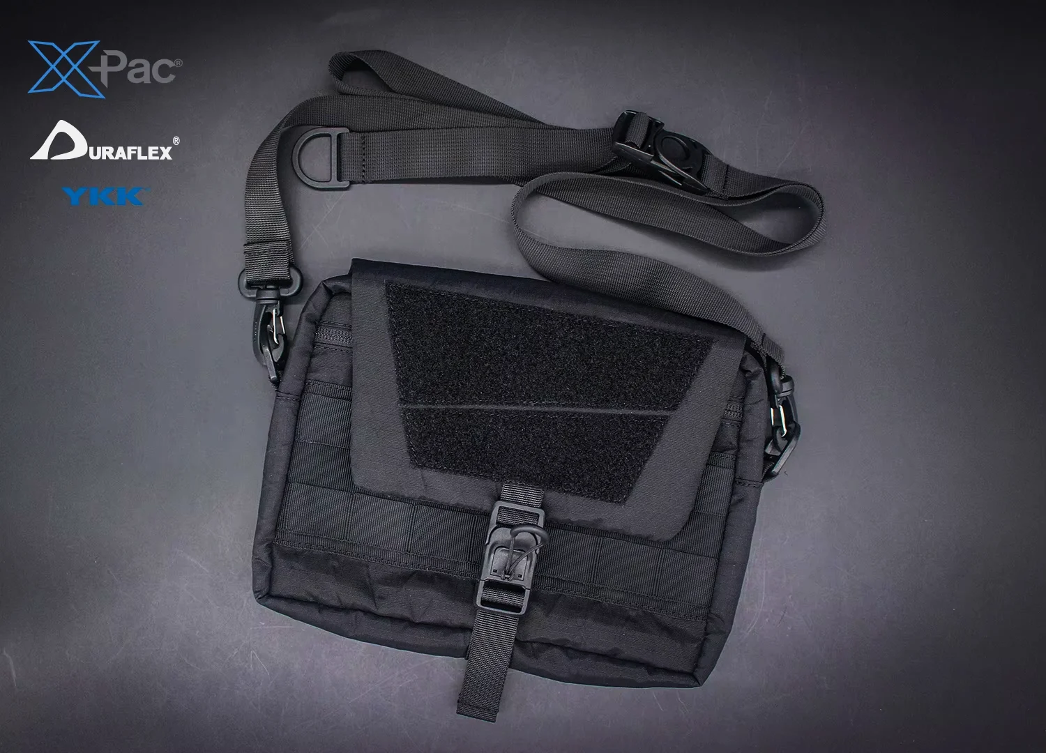 Eorilab 25ss Xpac VX21 RS soft small messenger bag duraflex magnetic buckle molle patch pads techwear accessories edc carrier