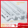 Straight Ruler Self-defense Ruler PC Endurance Board Material The Same Ruler Is Legal Portable Extra Hard Thickened 510x35x10mm 2