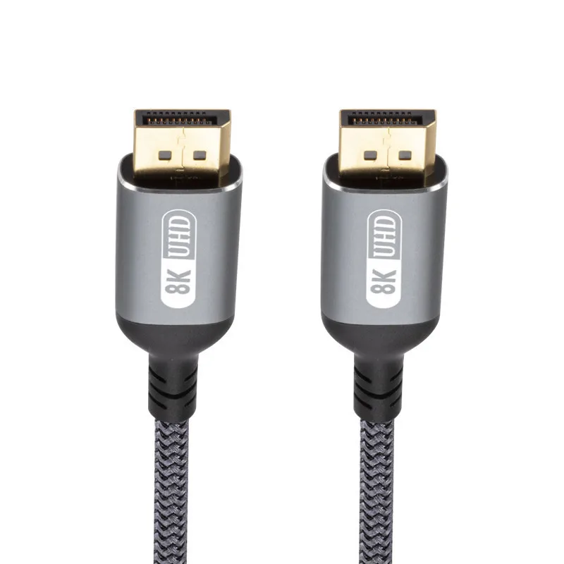 Display Port Cable Dp 1.4 To Dp Cable 8k 4k 144hz 165hz Display Port