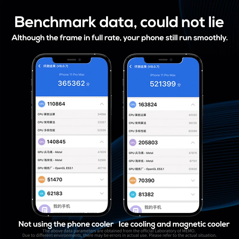 CX02 Phone Semiconductor Magnetic Cooler 10W Wireless Fast Charge For IPhone IPad Semiconductor cooling Strong magnetic