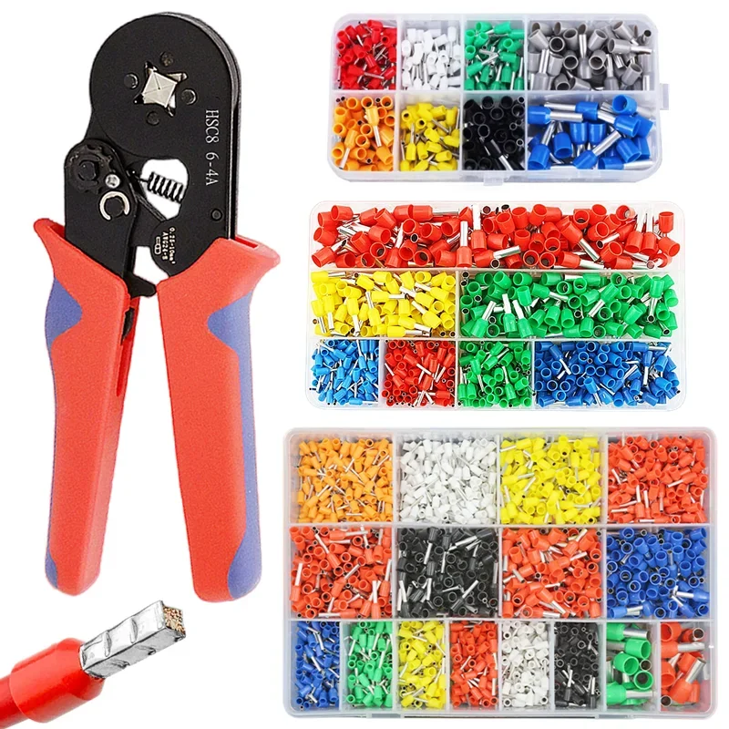 VE Tubular Crimping Terminal Set