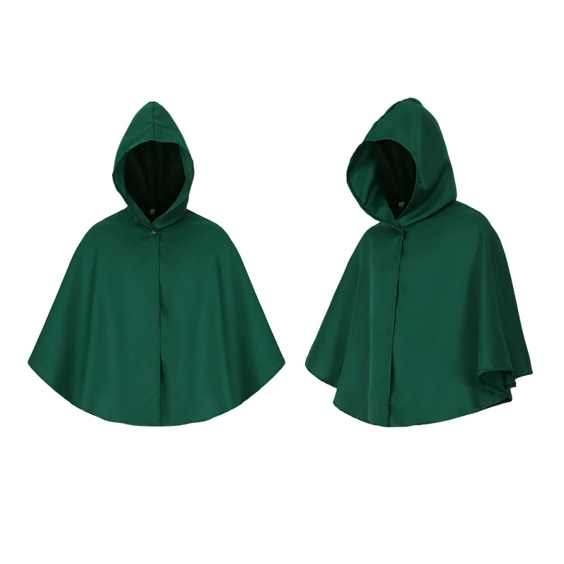 Anime Attack Cloak Shingeki No Kyojin Scouting Legion Cosplay Costume Green Cape Fantasia Halloween Feminina