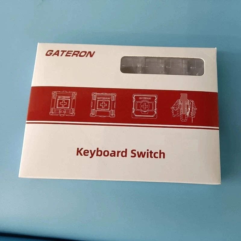 Gateron Leitoso Pro Amarelo Vermelho Switches Ks3 x1 Pin Interruptor Lubed Linear para Gaming Teclado Mecânico - Imagem 2