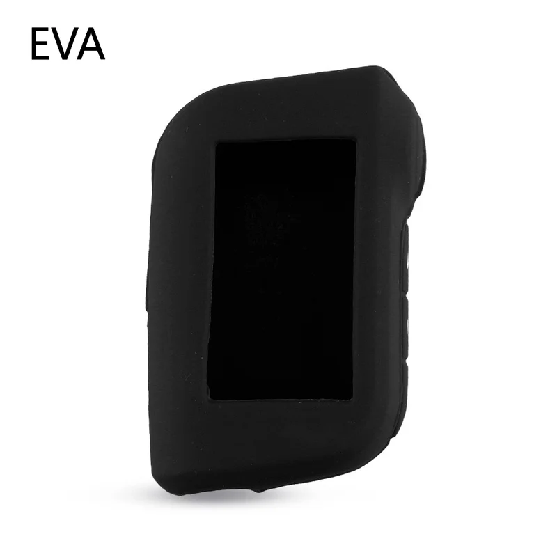 Silicone Auto Key Case for Starline A93 A63 Russian Version Two Way Car Alarm LCD Remote Controller Keychain Fob Cover