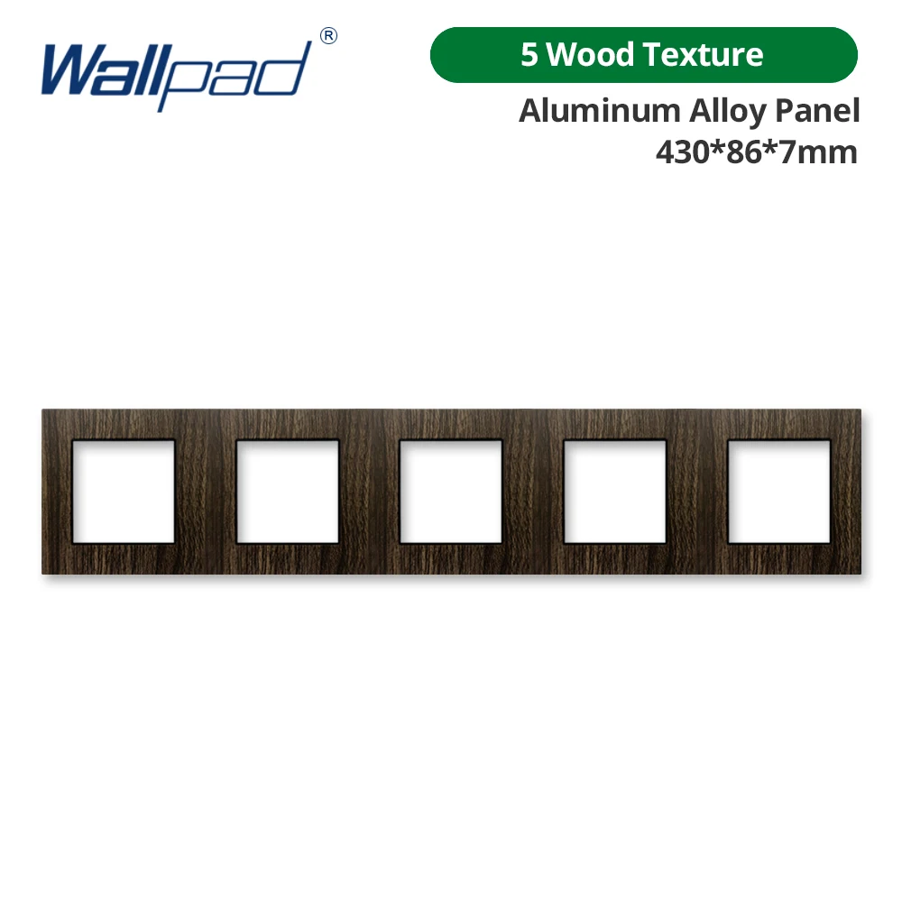 Wallpad Wood Texture Aluminum Panel Wall Power Socket Electrical Outlet  Function Key DIY Free Combination - AliExpress, image size:1000x1000