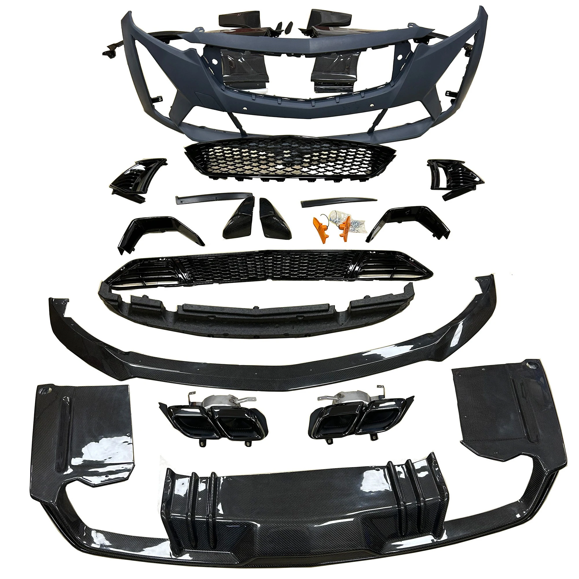 

Hot selling Car accessories upgrade blackwing body kit bumper for Cadillac CT5 V 2020+