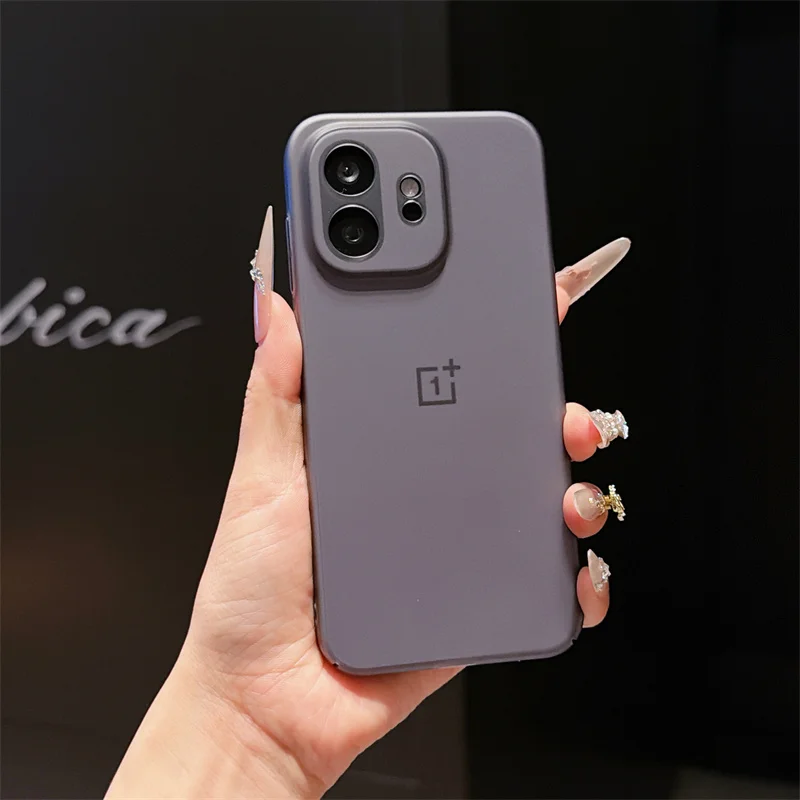 Matte Transparent Magnetic Phone Case Cover