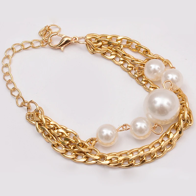 Fnaf 2 Rupee Item Kpop Multistrato Pulsera Mujer Hombre Charm Pearl Bracciali Femme Donna Perline Creazione Di Gioielli Demon Slayer