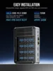 GMKtec G9 4 Bay Mini PC Intel N150 LPDDR5 12GB 64GB eMMC Ubuntu SSD NVMe*4 Win11 Pro WiFi6 BT5.2 Desktop Mass Storage Computer 4