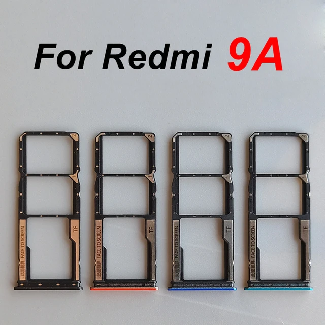 Sim Card Trays For Xiaomi Redmi 9a Sim Slot Holder Socket Adapter  Replacement M2006c3lg M2006c3li M2006c3lc M2004c3l - Sim/sd Carte Plateaux  - AliExpress