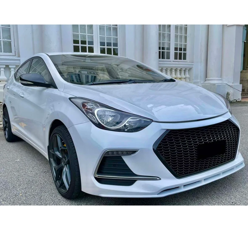 car accessories front bumper facelift for elantra 2011 2012 2013 2014 2015