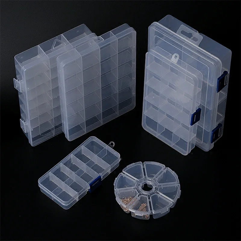 Transparent Plastic Storage Jewelry Box - Image 4