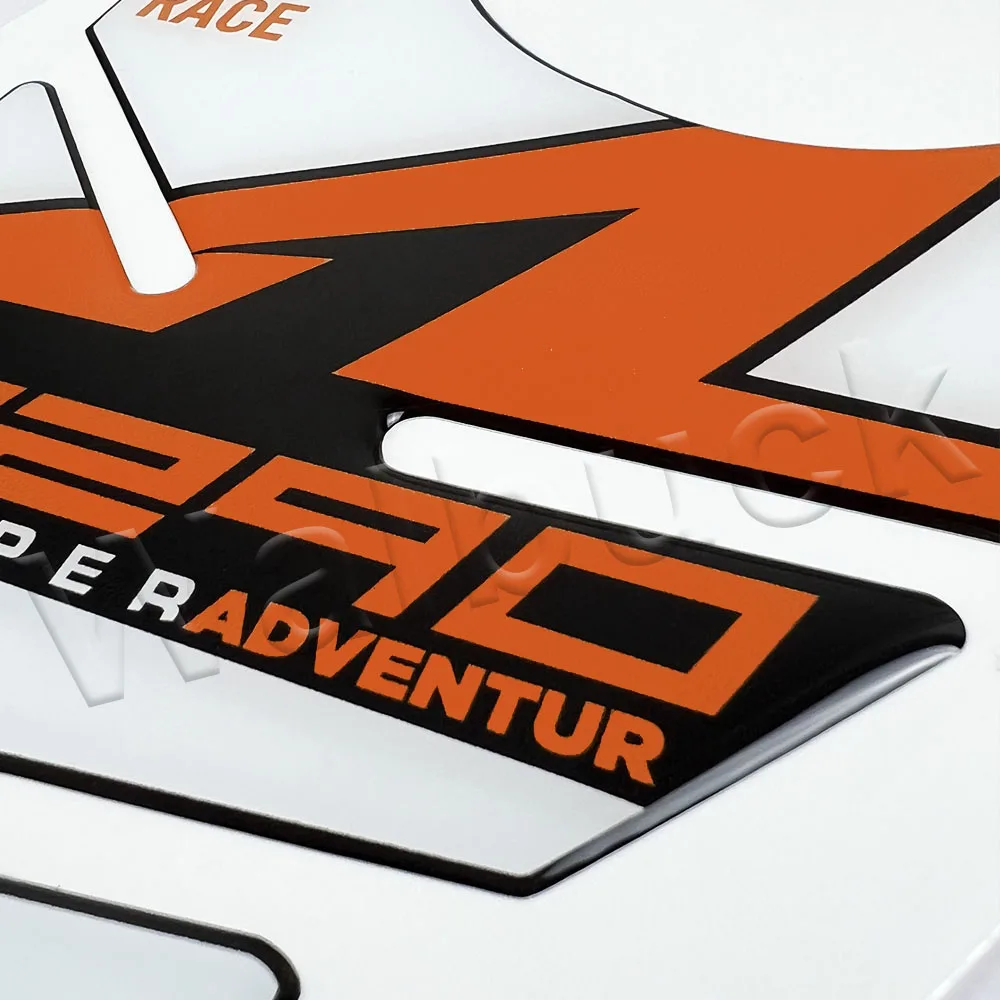 KTM 1290 Duke Adventure Super ADV 1290 용 3M 오토바이 연료 탱크 스티커, 가스 커버 보호대, 데칼 액세서리, 방수