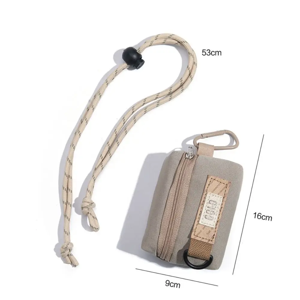 Mini Coin Purses Men Women Couples Crossbody Bag Portable Wallets Earphone Key Storage Bag Shoulder Bags Casual Purses