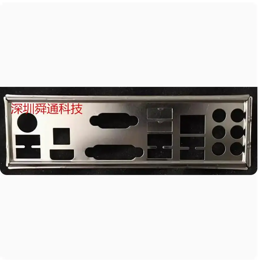 Io I/O Shield Piastra Posteriore Backplate Backplate Staffa Blende In Acciaio Inossidabile Per Asus P8H61-M Pro/Evo P8Z67-V Lx