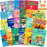 48Pack Small Coloring Books for Kids Ages 4-8, 8-12, Bulk Coloring Books for Kids Ages 2-4, Kids Birthday Party Gifts Classroom 1