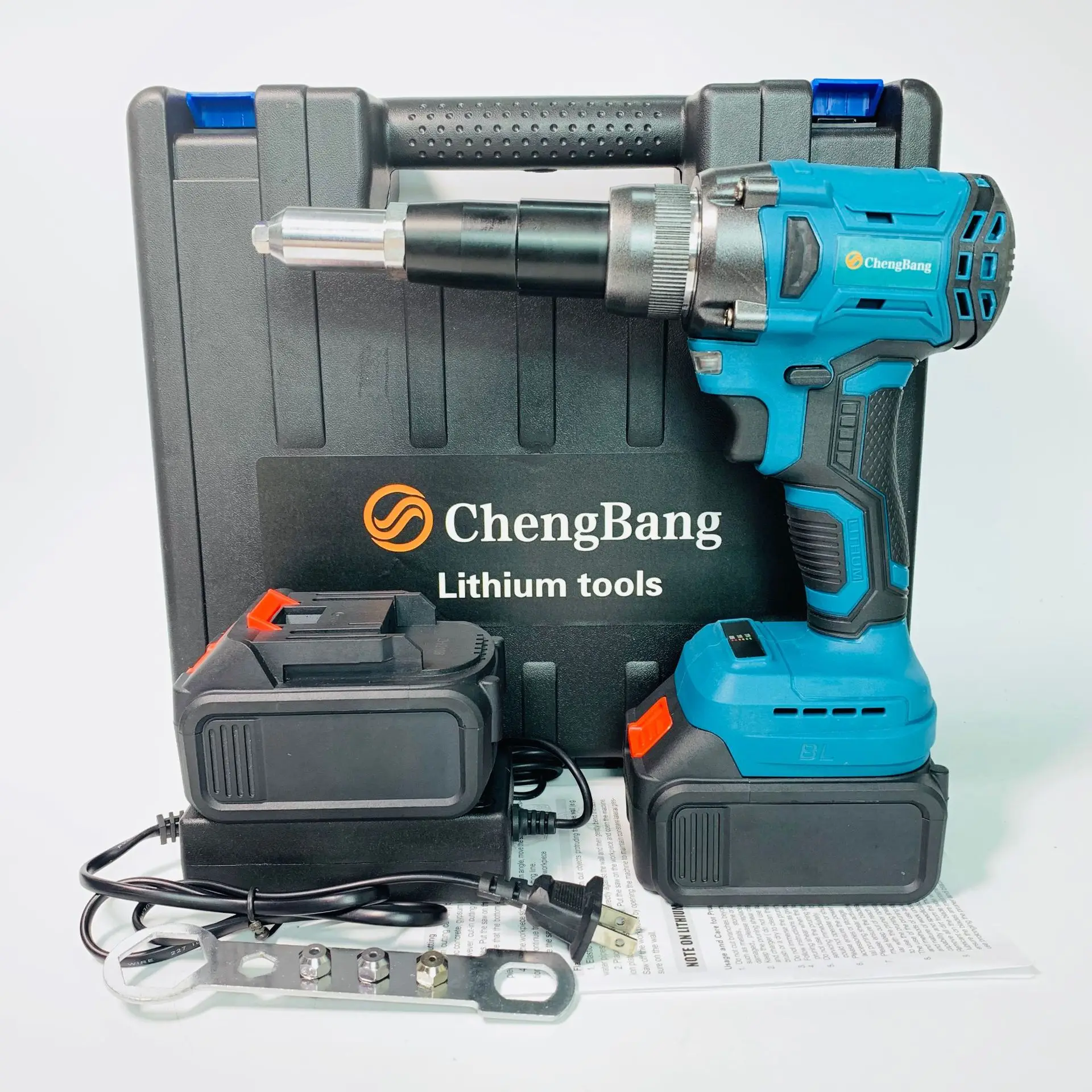 lithium electricity without ShuaLa riveting gun 03 b automatically refund rechargeable electric pull rivet gun nails