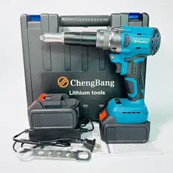 lithium electricity without ShuaLa riveting gun 03 b automatically refund rechargeable electric pull rivet gun nails