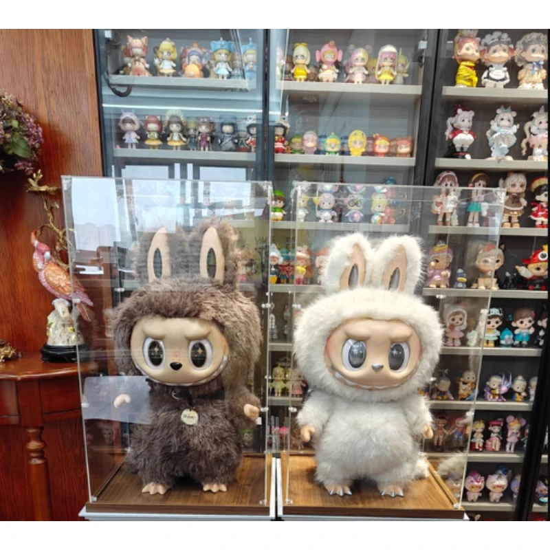60x35x30cm 대형 수납함 방진 캐비닛 58cm POP MART 지모모 라부부 인형 피규어 아크릴 전시 박스 전용