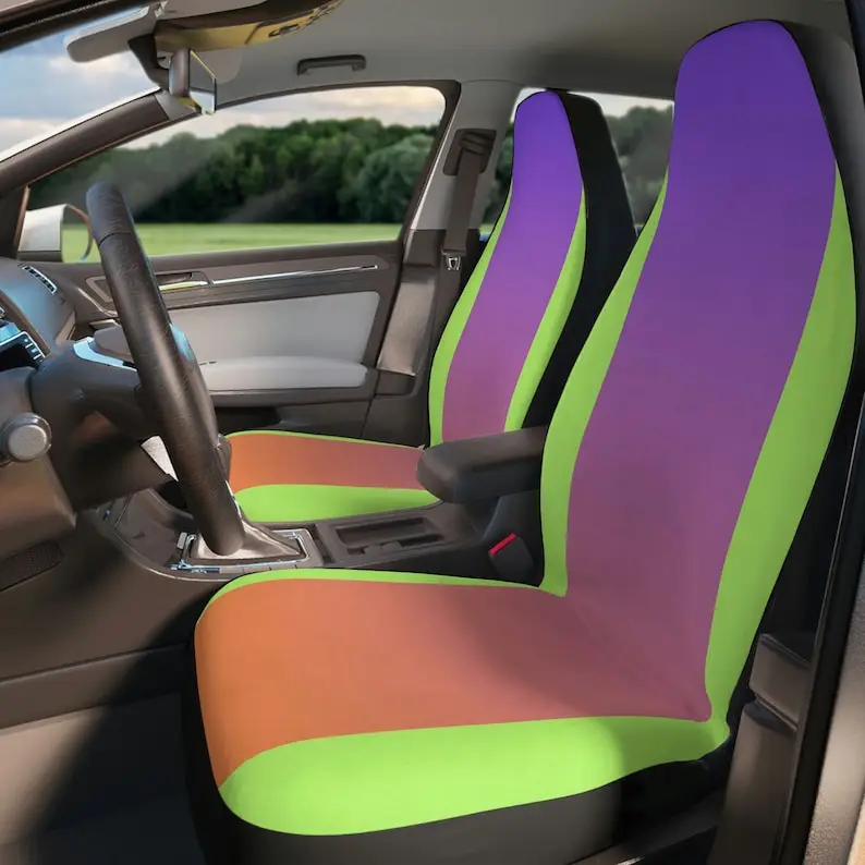 

Чехлы на сиденья автомобиля, из полиэстера, 2 шт.