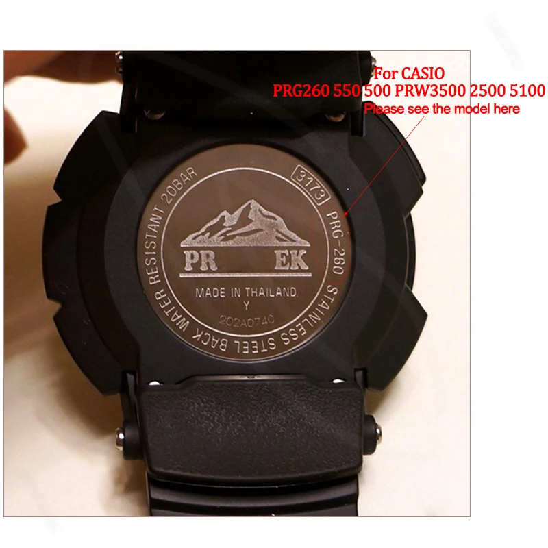 Enhanced Men's Sports Waterproof Watch Strap Replacement