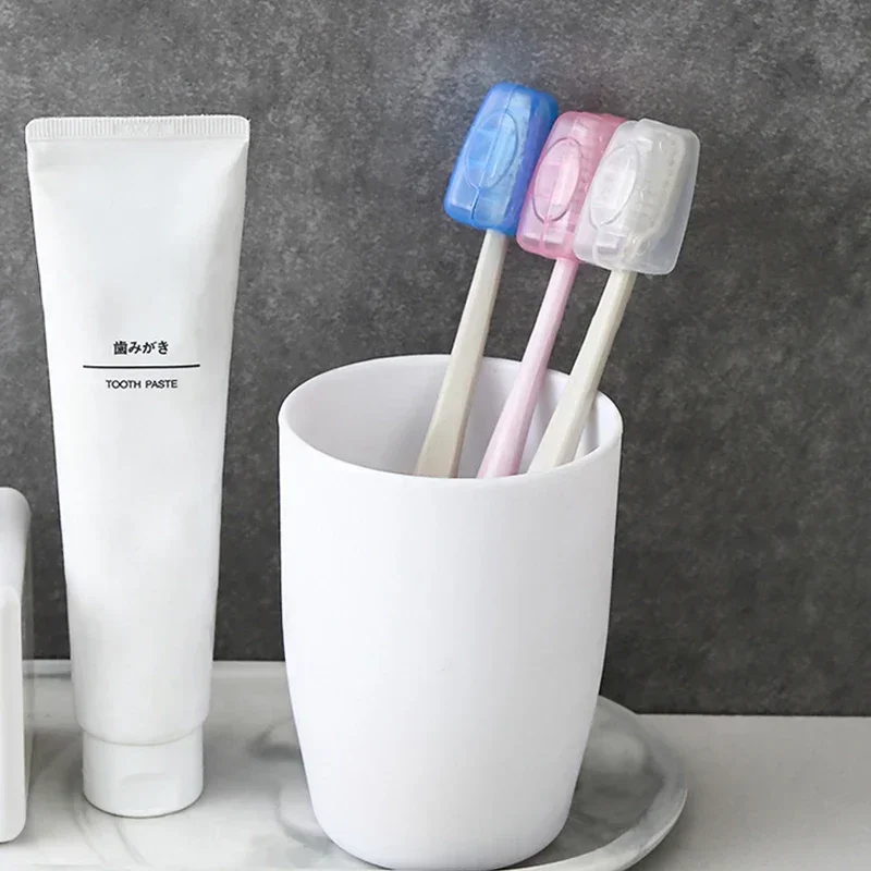 Toothbrush Holder Portable Toothbrush Head Cover Holder Health Germproof Toothbrushes Hair Protector Travel Camping Tooth Brush Dustproof Cap Case