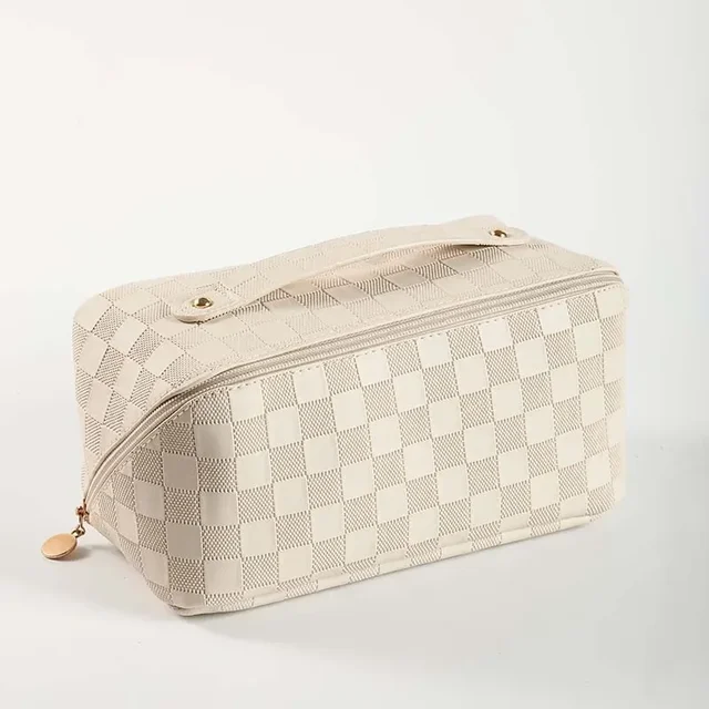 Bolsa de Maquiagem Multifuncional de Grande Capacidade