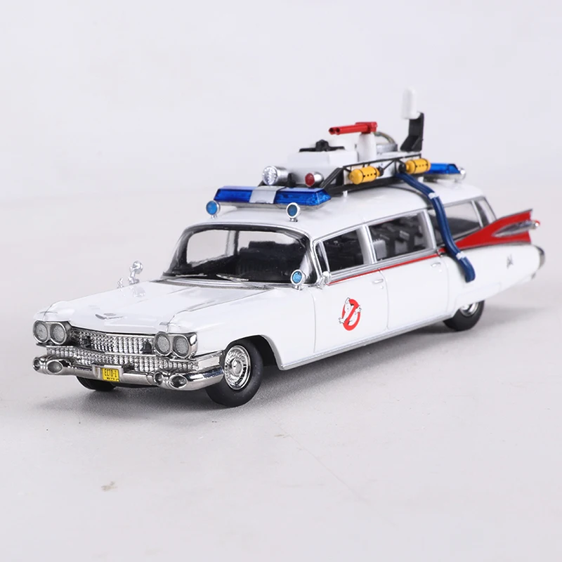 YS モデル 1/64 ゴーストバスターズ エクトワン YS 1/64 Ghostbusters Ecto 1 Diecast Model Scale Detailed Movie Car
