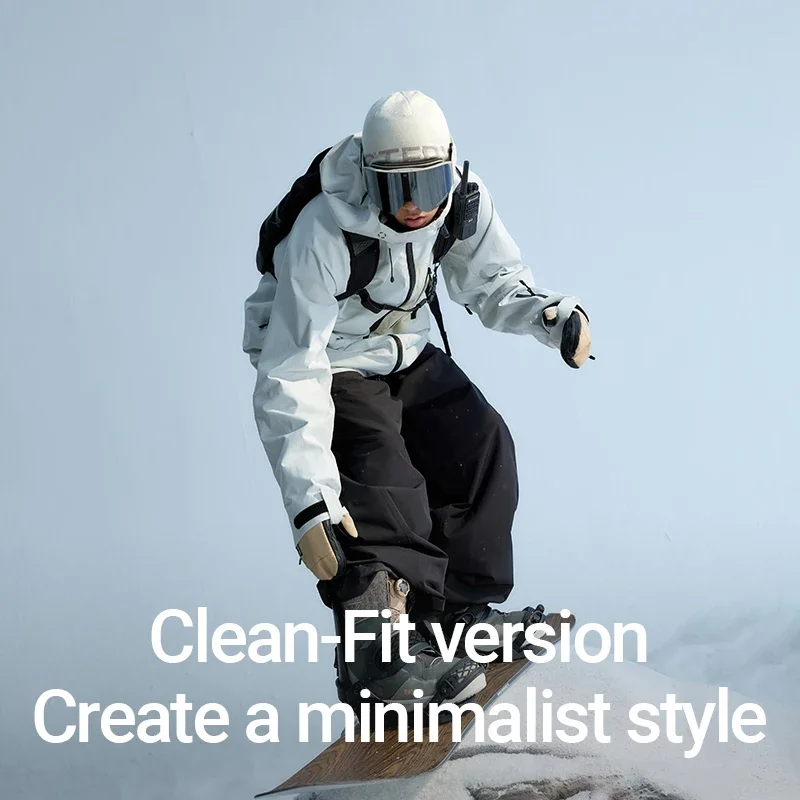 Snowboard Ski Jacket Suit Waterproof Wear-resistant 3L Winter Outdoor