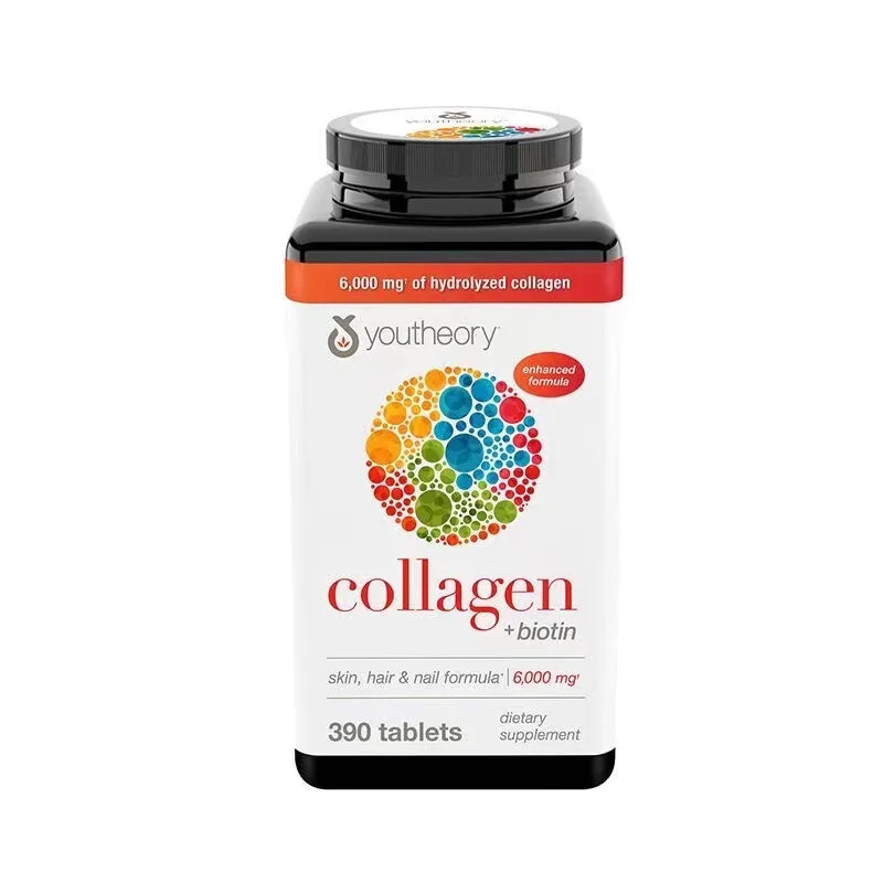 Youtheory Collagen Tablets 18 types of amino acids 390 capsules